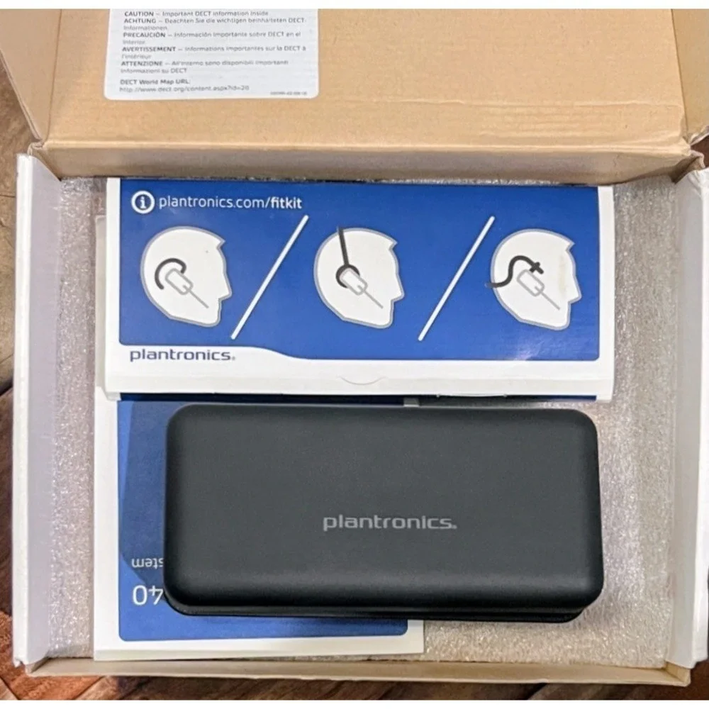 Plantronics Savi W440 Wireless Headset with D100 USB Adapter